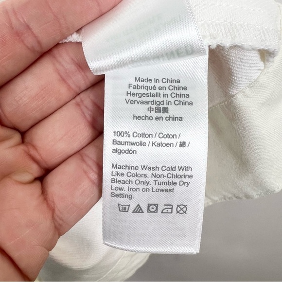 J. Crew Denim Seamed Shift Dress in White Size 0 - Picture 9 of 11